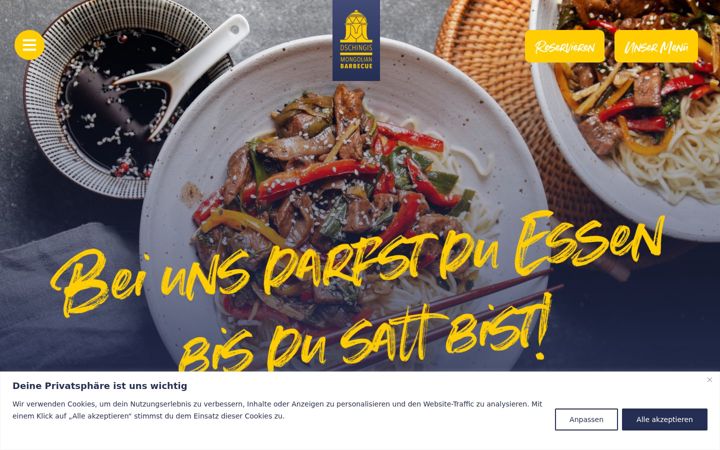 Screenshot of dschingis.restaurant