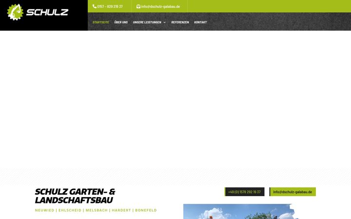 Screenshot of dschulz-galabau.de