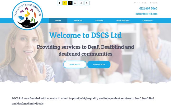 Screenshot of dscs-ltd.com