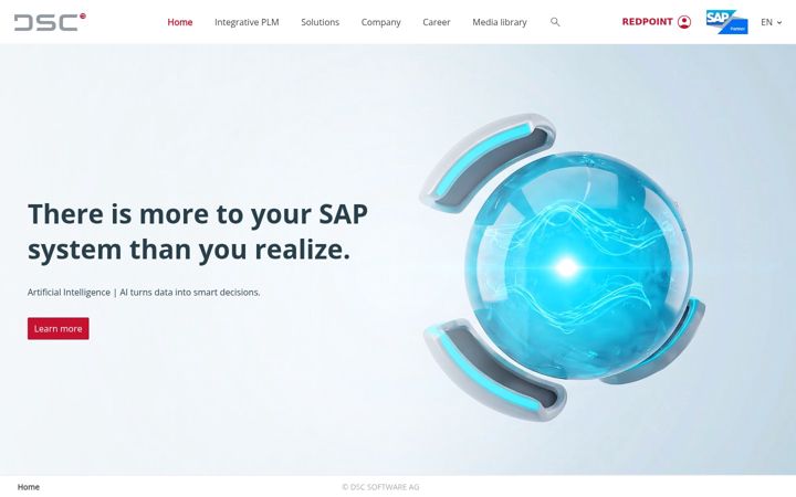 Screenshot of dscsag.com