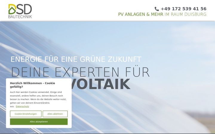Snímek obrazovky dsd-bautechnik.de