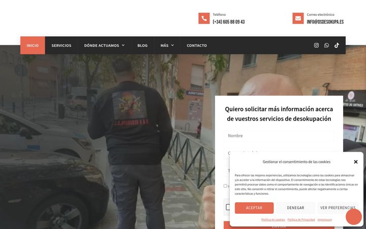 Snímek obrazovky dsdesokupa.es