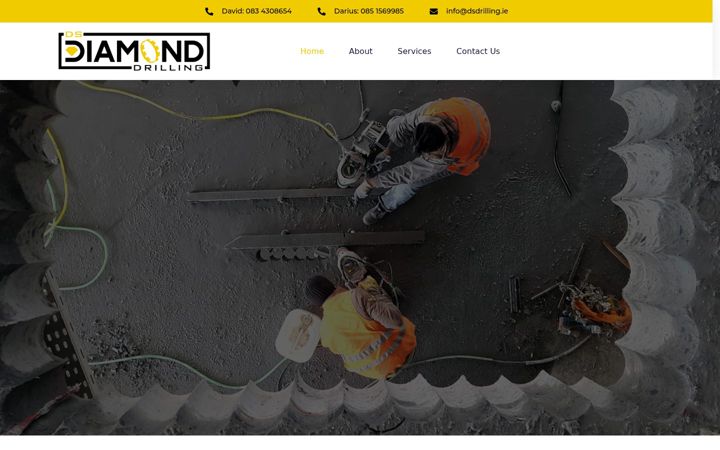 Snímek obrazovky dsdrilling.ie