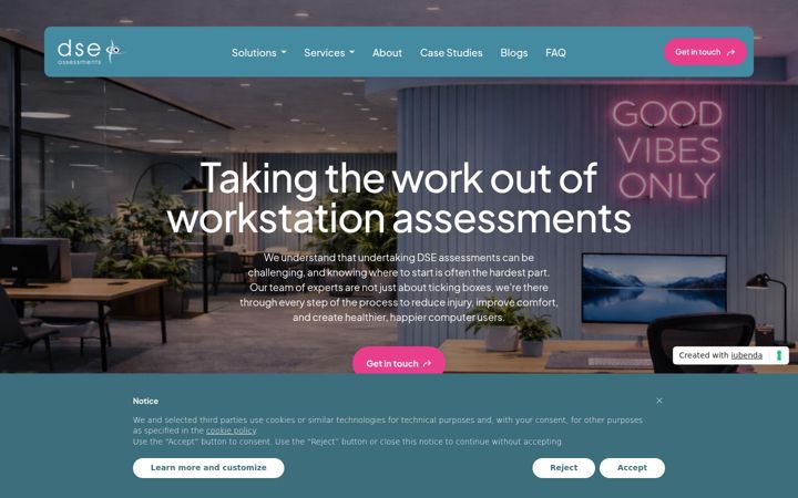 Képernyőkép: dse-assessments.co.uk