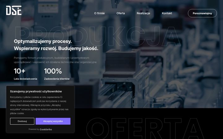 Screenshot of dse-solution.com