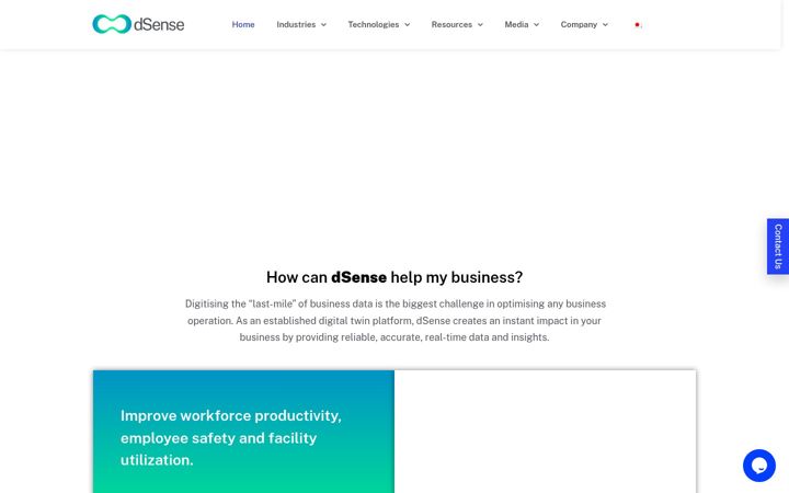 Capture d'écran de dsense.io