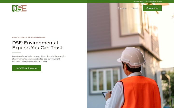Screenshot of dsenvi.com