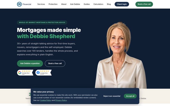 Képernyőkép: dsfinancial.co.uk