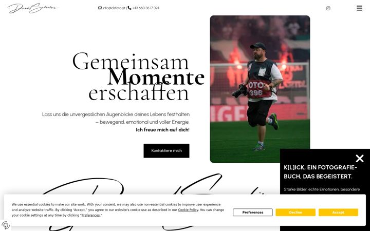 Screenshot von dsfoto.at