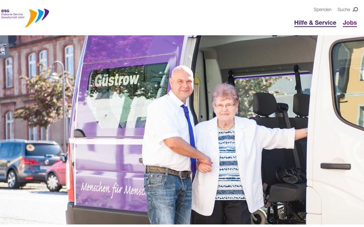 Kuvakaappaus sivustosta dsg-mv.de