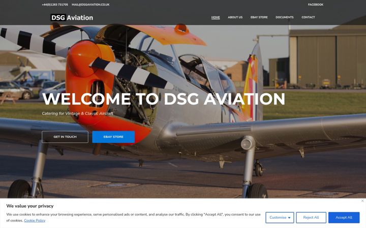 Képernyőkép: dsgaviation.co.uk