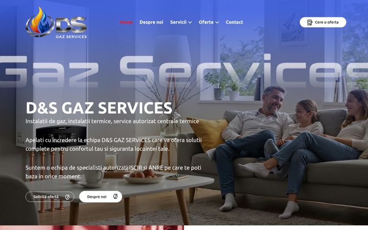 Képernyőkép: dsgazservices.ro