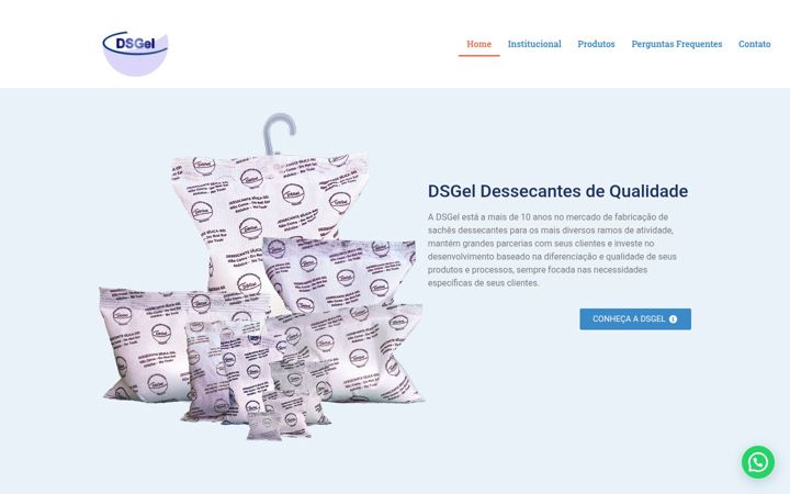 Screenshot van dsgel.com.br