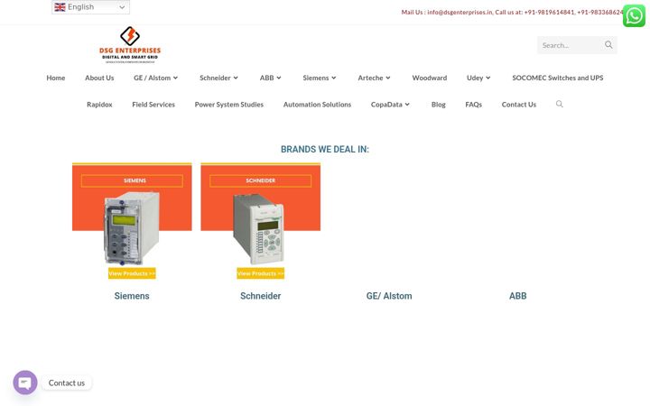 Screenshot of dsgenterprisesltd.com