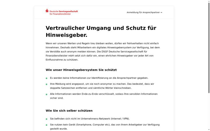 Screenshot of dsgf-hinweis.de
