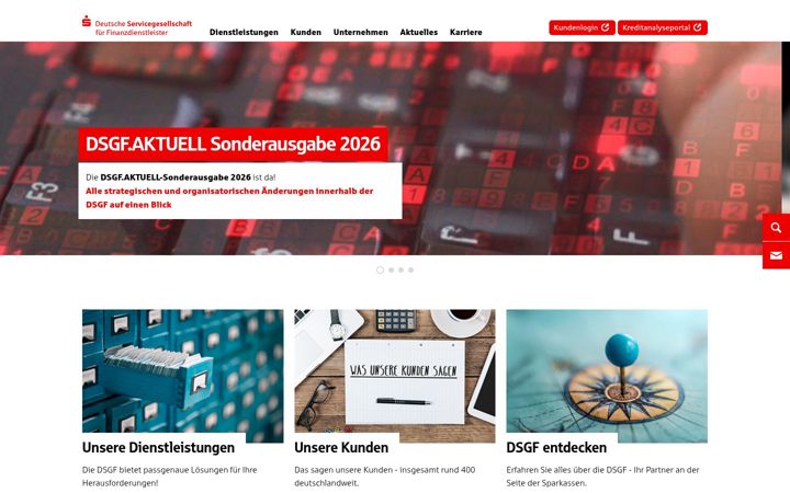Screenshot of dsgf.de