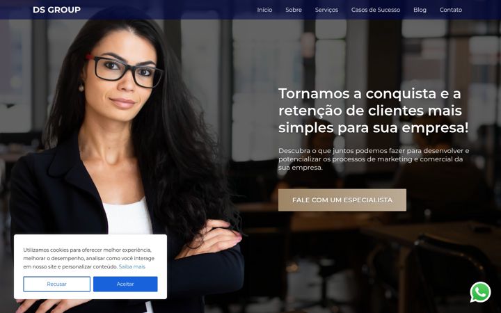 Screenshot van dsgroupbrasil.com.br