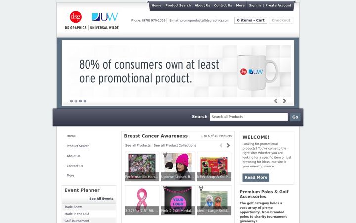 Screenshot of dsguwpromo.com
