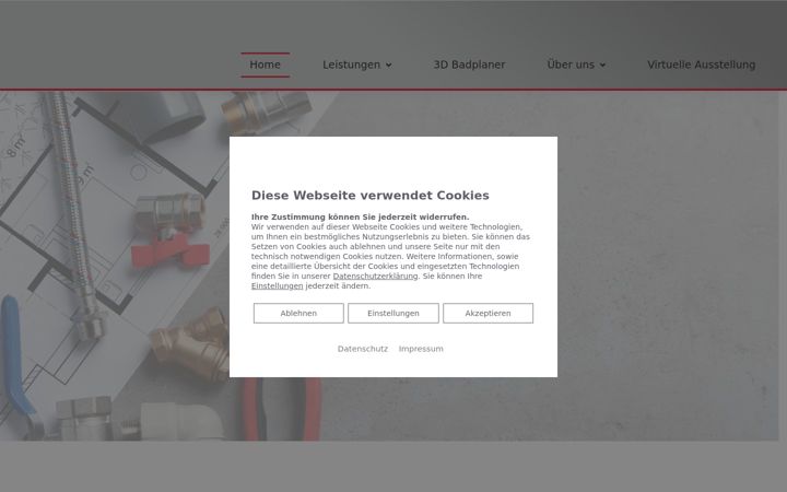 Kuvakaappaus sivustosta dsh-schmelcher.de