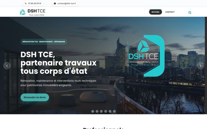 Screenshot of dsh-tce.fr