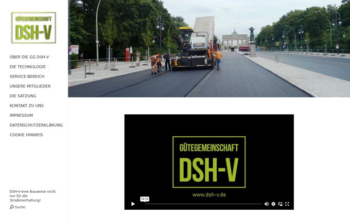Screenshot of dsh-v.de