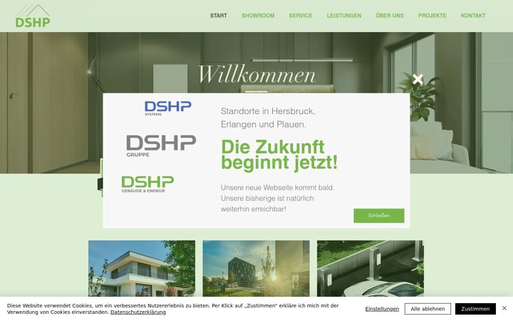 Screenshot of dshp-gmbh.de