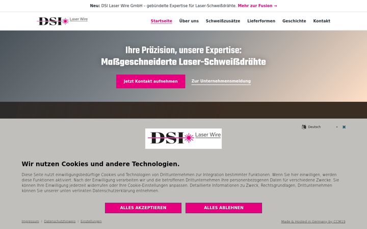 Screenshot of dsi-lw.de