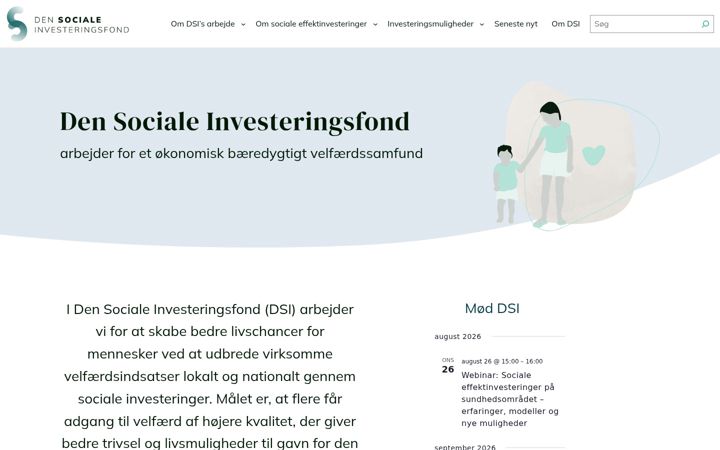 Snimka zaslona za dsi.dk