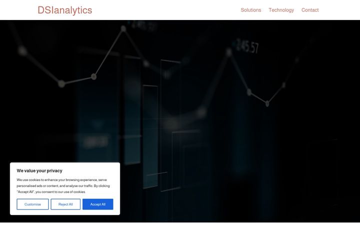 Capture d'écran de dsianalytics.io