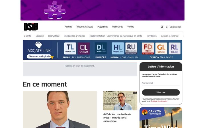 Screenshot of dsih.fr