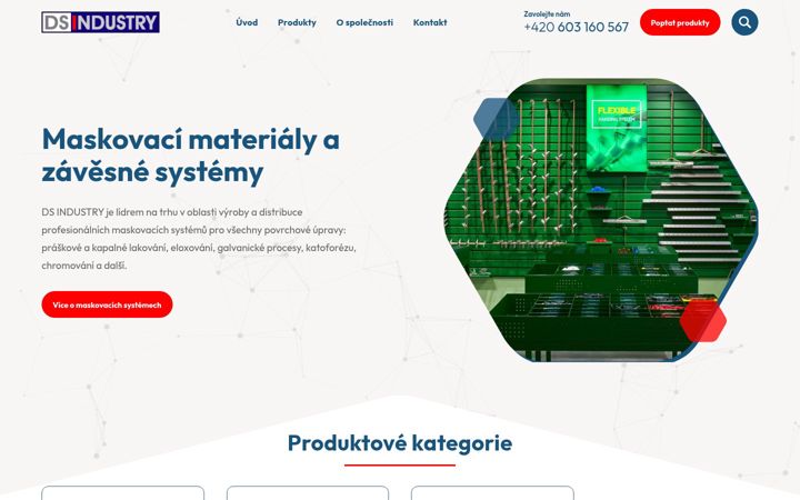 Snímek obrazovky dsindustry.cz