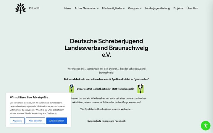 Screenshot of dsj-bs.com