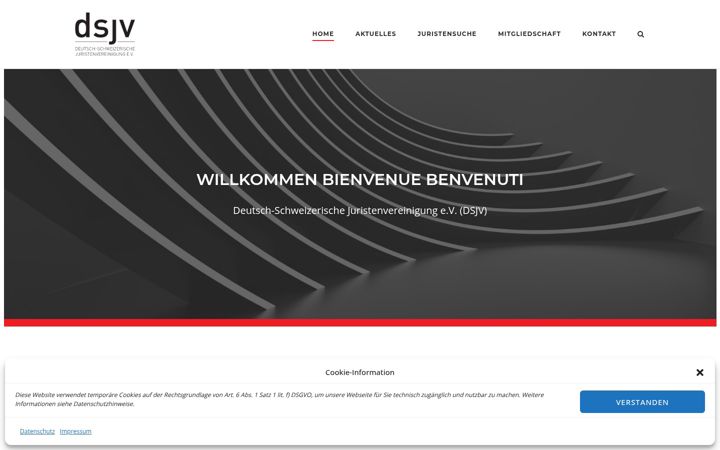 Screenshot of dsjv.de