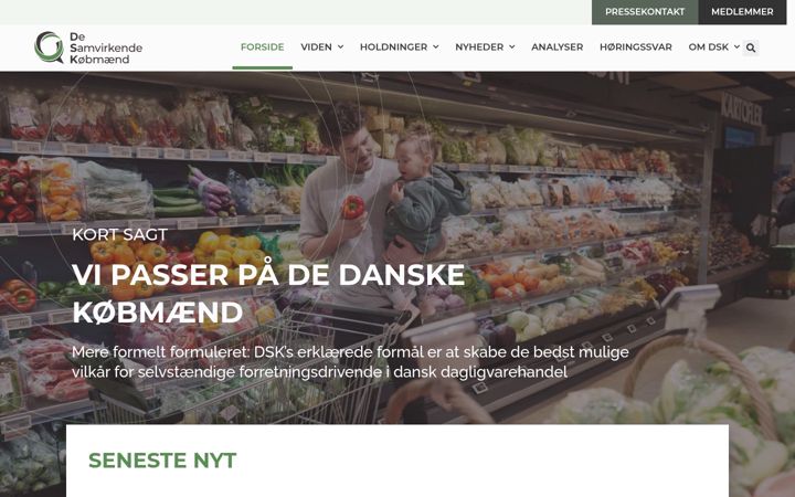Snimka zaslona za dsk.dk