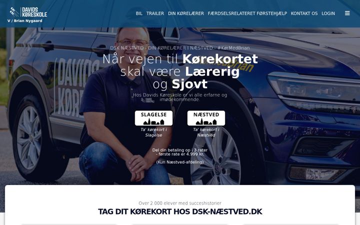 Snimka zaslona za dsknaestved.dk