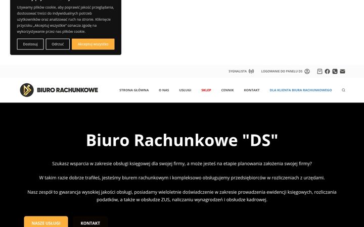 Posnetek zaslona dskwidzyn.pl