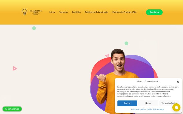 Screenshot van dslmarketingdigital.com.br