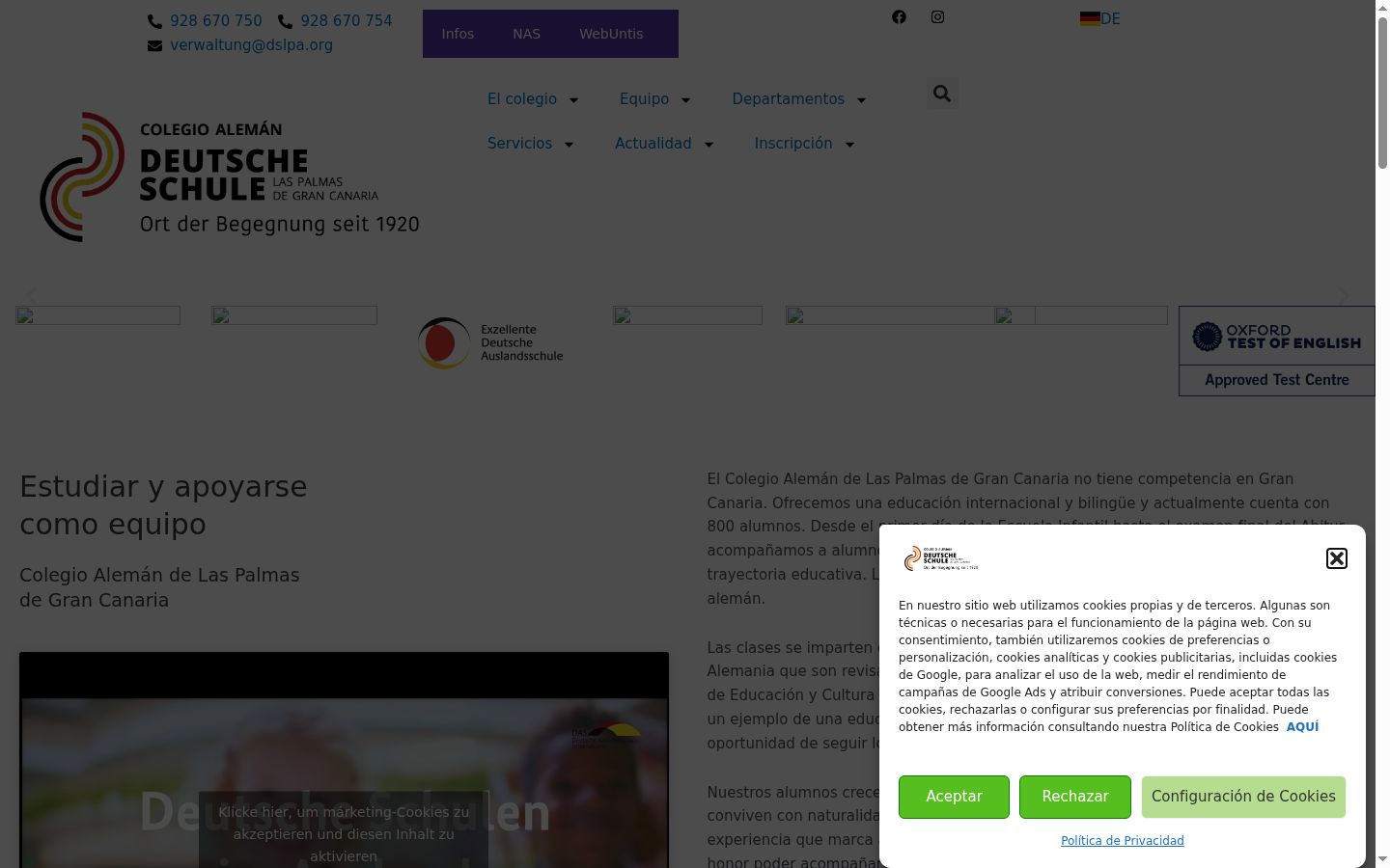 Sutikimo reklamjuostės, rodytos prieš bet kokią sąveiką, ekrano kopija