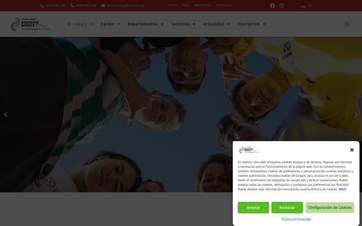 Captură de ecran a dslpa.org