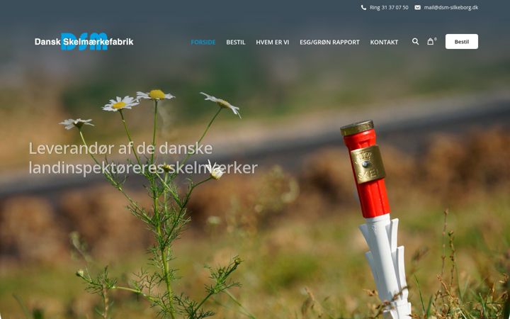 Screenshot του dsm-silkeborg.dk