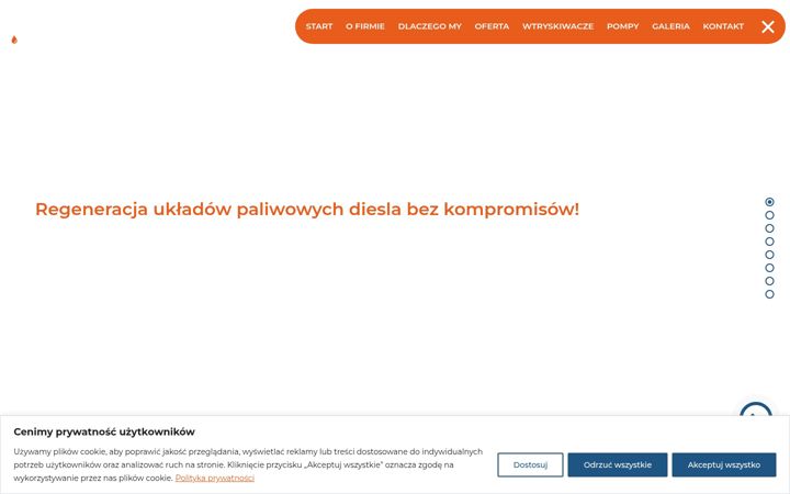 Captura de ecrã de dsmaleszewski.pl