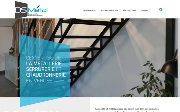 Screenshot of dsmetal85.fr