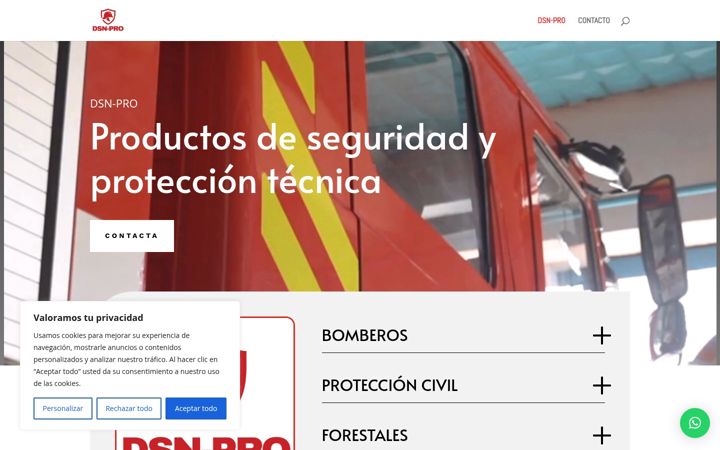 Screenshot of dsn-pro.com