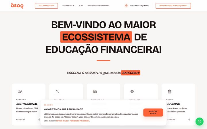 Screenshot van dsop.com.br