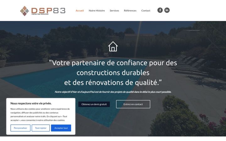 Screenshot ta' dsp83.fr