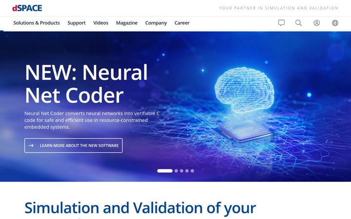 Screenshot of dspace.com
