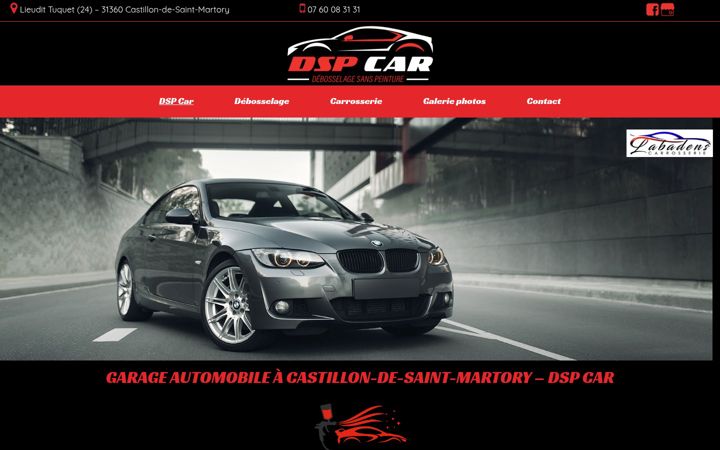 Screenshot of dspcar.fr