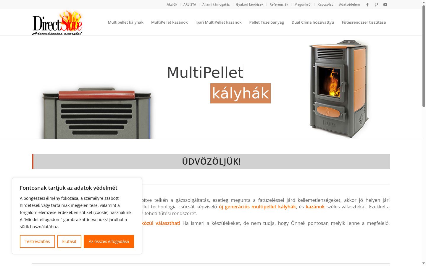 Sutikimo reklamjuostės, rodytos prieš bet kokią sąveiką, ekrano kopija