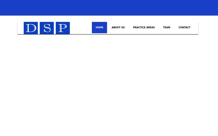 Screenshot of dsplawyers.com