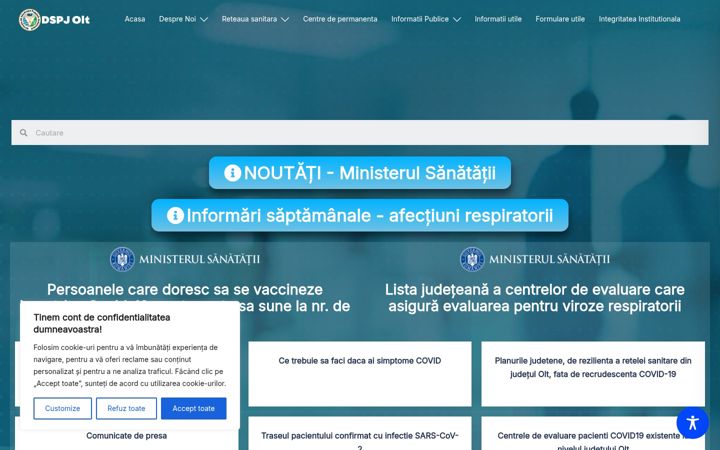 Képernyőkép: dspolt.ro